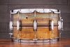 LUDWIG 14 X 8 LB484R RAW BRASS PHONIC SNARE DRUM