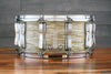 LUDWIG 14 X 6.5 CLASSIC MAPLE SNARE DRUM, CUSTOM ORDERED, OLIVE OYSTER