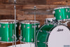 LUDWIG CLASSIC MAPLE ZEP KIT, JOHN BONHAM 4 PIECE DRUM KIT, GREEN SPARKLE