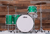 LUDWIG CLASSIC MAPLE ZEP KIT, JOHN BONHAM 4 PIECE DRUM KIT, GREEN SPARKLE