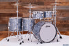 LUDWIG CLASSIC MAPLE 5 PIECE OUTFITTER DRUM KIT, SKY BLUE PEARL, ROUND OVER EDGES