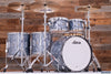 LUDWIG CLASSIC MAPLE 5 PIECE OUTFITTER DRUM KIT, SKY BLUE PEARL, ROUND OVER EDGES