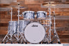 LUDWIG CLASSIC MAPLE 5 PIECE OUTFITTER DRUM KIT, SKY BLUE PEARL, ROUND OVER EDGES