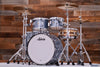 LUDWIG CLASSIC MAPLE 5 PIECE OUTFITTER DRUM KIT, SKY BLUE PEARL, ROUND OVER EDGES