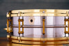 LUDWIG 14 X 5 LB400BBTWM COB LTD. EDITION SNARE DRUM, GOLD FITTINGS, DIECAST HOOPS (PRE-LOVED)