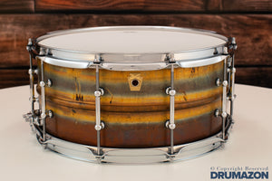 LUDWIG 14 X 6.5 LB552RT RAW BRONZE PHONIC SNARE DRUM