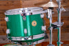 LUDWIG CONTINENTAL 4 PIECE DRUM KIT, GREEN SPARKLE