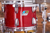 LUDWIG VISTALITE 4 PIECE DRUM KIT, EXTREMELY RARE INFUSED RED SPARKLE