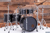 MAPEX BLACK PANTHER LTD.ED. BLACK WIDOW 5 PIECE DRUM KIT, TRANSPARENT BLACK (PRE-LOVED)