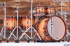 MAPEX BLACK PANTHER DESIGN LAB VERSATUS 5 PIECE DRUM KIT, PEACH BURL BURST