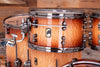 MAPEX BLACK PANTHER DESIGN LAB VERSATUS 5 PIECE DRUM KIT, PEACH BURL BURST