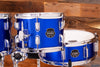 MAPEX COMET FUSION STARTER / BEGINNER 5 PIECE DRUM KIT, INDIGO BLUE WITH HARDWARE, CYMBALS AND STOOL