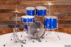 MAPEX COMET FUSION STARTER / BEGINNER 5 PIECE DRUM KIT, INDIGO BLUE WITH HARDWARE, CYMBALS AND STOOL