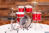 MAPEX COMET FUSION STARTER / BEGINNER 5 PIECE DRUM KIT, INFRA RED WITH HARDWARE, CYMBALS AND STOOL