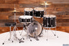 MAPEX COMET JUNIOR STARTER / BEGINNER 5 PIECE DRUM KIT, DARK BLACK WITH HARDWARE, CYMBALS AND STOOL