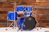 MAPEX COMET JUNIOR STARTER / BEGINNER 5 PIECE DRUM KIT, INDIGO BLUE WITH HARDWARE, CYMBALS AND STOOL