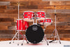 MAPEX COMET JUNIOR STARTER / BEGINNER 5 PIECE DRUM KIT, INFRA RED WITH HARDWARE, CYMBALS AND STOOL