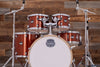 MAPEX MARS BIRCH 5 PIECE DRUM KIT, BLOOD ORANGE SPARKLE