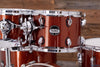 MAPEX MARS BIRCH 5 PIECE DRUM KIT, BLOOD ORANGE SPARKLE