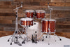 MAPEX MARS BIRCH 5 PIECE DRUM KIT, BLOOD ORANGE SPARKLE