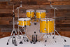 MAPEX MARS BIRCH 5 PIECE DRUM KIT, SUNFLOWER SPARKLE