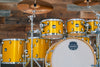 MAPEX MARS BIRCH 7 PIECE DRUM KIT, SUNFLOWER SPARKLE