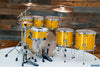 MAPEX MARS BIRCH 7 PIECE DRUM KIT, SUNFLOWER SPARKLE