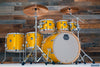 MAPEX MARS BIRCH 7 PIECE DRUM KIT, SUNFLOWER SPARKLE