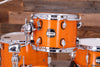 MAPEX MARS MAPLE BOP 4 PIECE DRUM KIT, GLOSSY AMBER