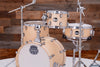 MAPEX MARS MAPLE BOP 4 PIECE DRUM KIT, NATURAL SATIN WOOD