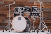 MAPEX MARS MAPLE 6 PIECE FUSION KIT, MATTE BLACK, COMES WITH FREE 8 TOM!