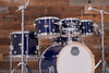 MAPEX MARS MAPLE 6 PIECE FUSION DRUM KIT, MIDNIGHT BLUE, COMES WITH FREE 8" TOM!