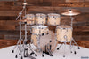 MAPEX MARS MAPLE 6 PIECE FUSION DRUM KIT, NATURAL SATIN WOOD