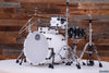 MAPEX SATURN III 3 PIECE DRUM KIT, ARCTIC WHITE LACQUER (PRE-LOVED)