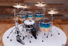 MAPEX SATURN CLASSIC 5 PIECE 20" KICK DRUM KIT 3 UP / 1 DOWN, AQUA FADE