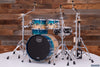 MAPEX SATURN CLASSIC 4 PIECE 20" KICK DRUM KIT, AQUA FADE