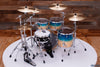 MAPEX SATURN CLASSIC 4 PIECE 20" KICK DRUM KIT, AQUA FADE