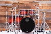 MAPEX SATURN EVOLUTION MAPLE / WALNUT 5 PIECE DRUM KIT, MAPLE BURL BLAZE LTD. EDITION