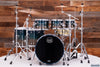 MAPEX SATURN EVOLUTION MAPLE / WALNUT 6 PIECE DRUM KIT, EXOTIC AEGEAN FADE