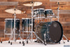 MAPEX SATURN EVOLUTION MAPLE / WALNUT 5 PIECE DRUM KIT, EXOTIC AEGEAN FADE