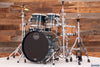 MAPEX SATURN EVOLUTION MAPLE / WALNUT 5 PIECE DRUM KIT, EXOTIC AEGEAN FADE