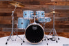 MAPEX VENUS 5 PIECE FUSION DRUM KIT WITH HARDWARE, CYMBALS & STOOL, AQUA BLUE SPARKLE