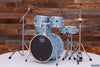 MAPEX VENUS 5 PIECE FUSION DRUM KIT WITH HARDWARE, CYMBALS & STOOL, AQUA BLUE SPARKLE