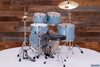 MAPEX VENUS 5 PIECE FUSION DRUM KIT WITH HARDWARE, CYMBALS & STOOL, AQUA BLUE SPARKLE