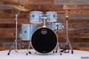 MAPEX VENUS 5 PIECE ROCK DRUM KIT WITH HARDWARE, CYMBALS & STOOL, AQUA BLUE SPARKLE