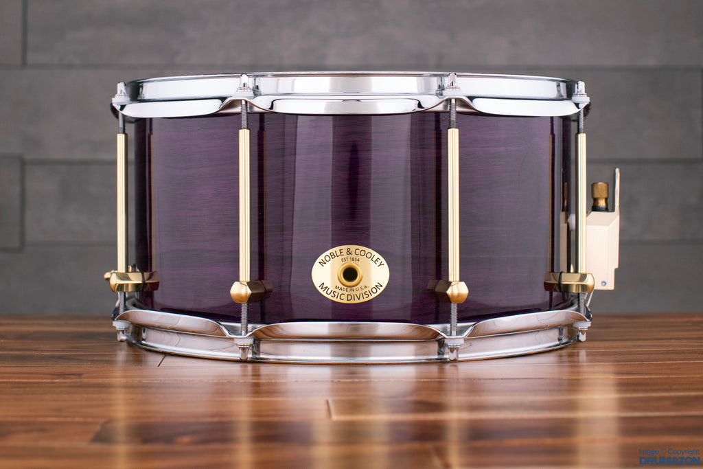 NOBLE & COOLEY 13 X 7 SS CLASSIC SOLID SHELL TRANSLUCENT PURPLE GLOSS (PRE-LOVED)