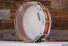 NOBLE & COOLEY 14 X 3.875 SS CLASSIC CHERRY SOLID SHELL PICCOLO SNARE DRUM, HONEY GLOSS