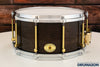 NOBLE & COOLEY 14 X 7 SS CLASSIC SOLID MAPLE SHELL SNARE DRUM, DIECAST HOOPS, BLACK WASH GLOSS (PRE-LOVED)