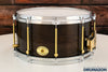 NOBLE & COOLEY 14 X 7 SS CLASSIC SOLID MAPLE SHELL SNARE DRUM, DIECAST HOOPS, BLACK WASH GLOSS (PRE-LOVED)