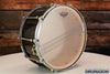 NOBLE & COOLEY 14 X 7 SS CLASSIC SOLID MAPLE SHELL SNARE DRUM, DIECAST HOOPS, BLACK WASH GLOSS (PRE-LOVED)